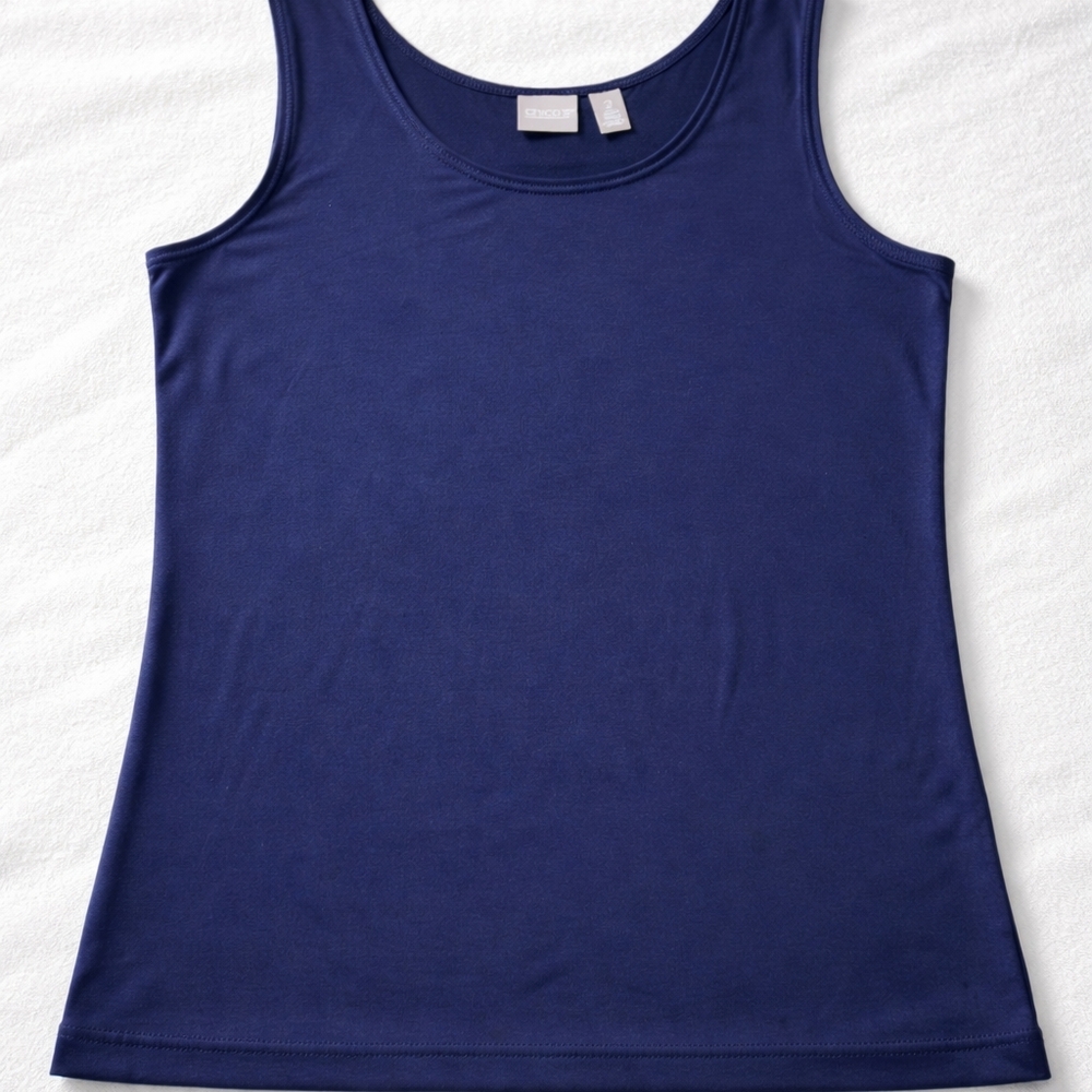 Chico's Navy Blue Tank Top